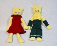 couple souris tricot